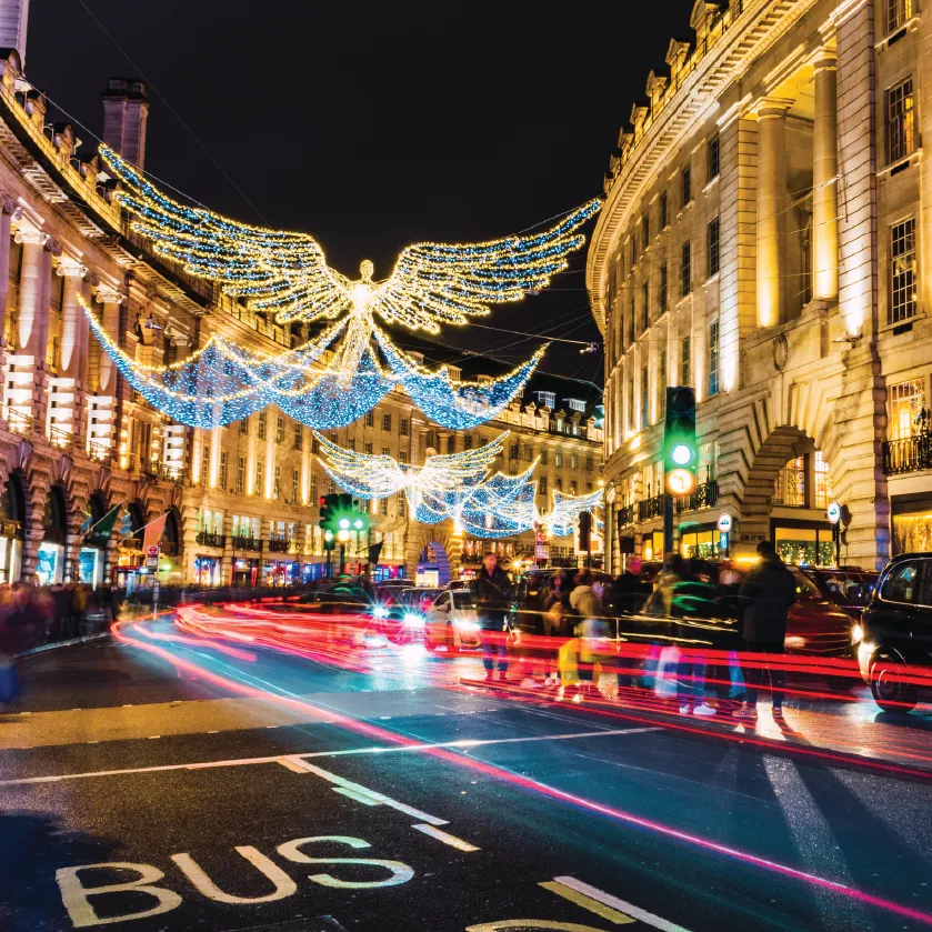 Christmas Lights & London City Tour Coach Trip