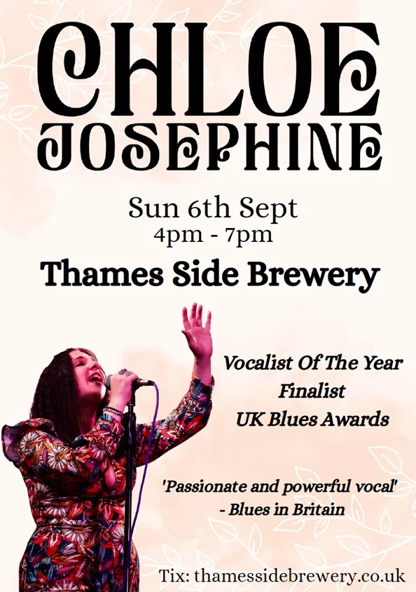 Live Music – Chloe Josephine – Ticketed Event