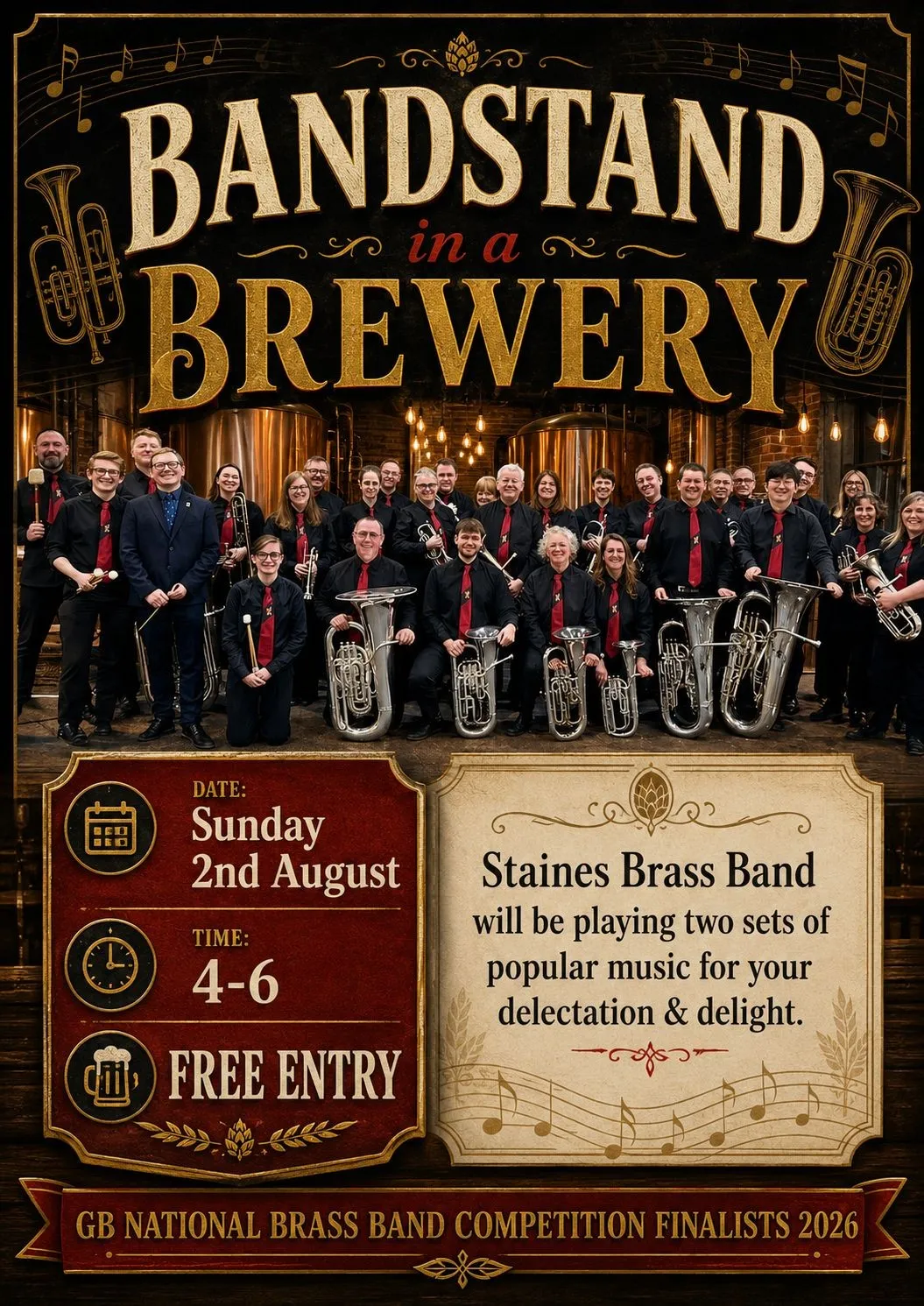 Live Music – Staines Brass Band